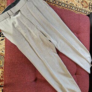 Hugo Boss men's slacks, 34", brown tweed